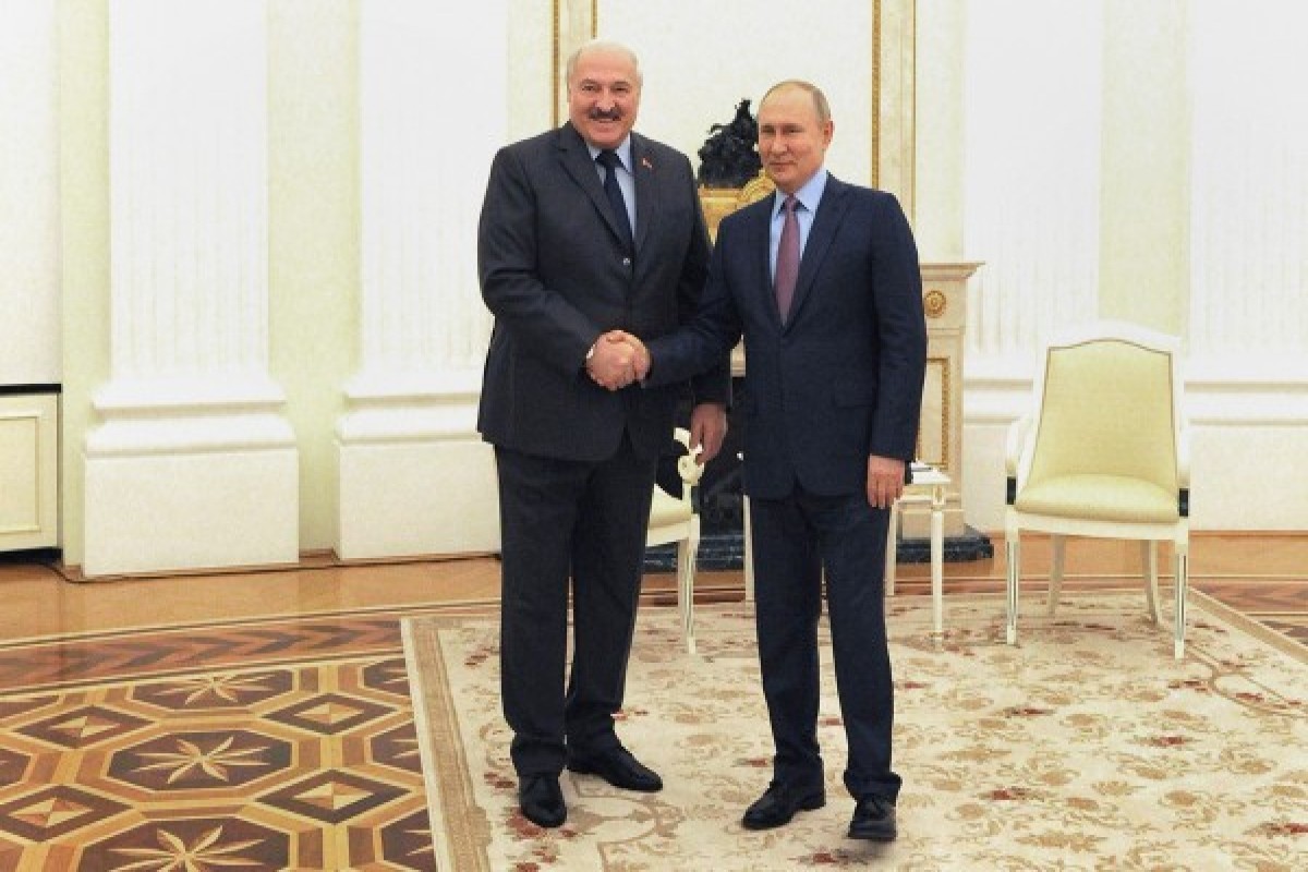 Putin Lukaşenko ilə görüşüb&nbsp;