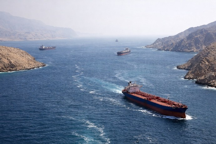 Hörmüz boğazında tanker vurulub&nbsp;
