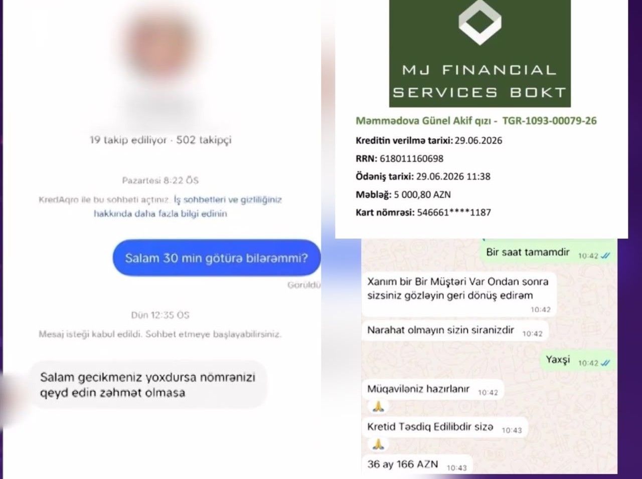 Sosial şəbəkədəki vədə aldanan şəxs ZİYANA DÜŞDÜ