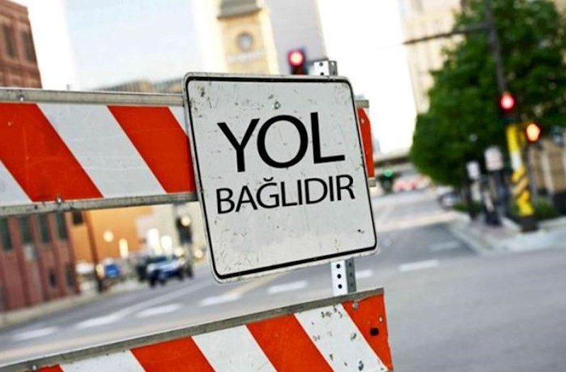 Bu yolda hərəkət MƏHDUDLAŞACAQ