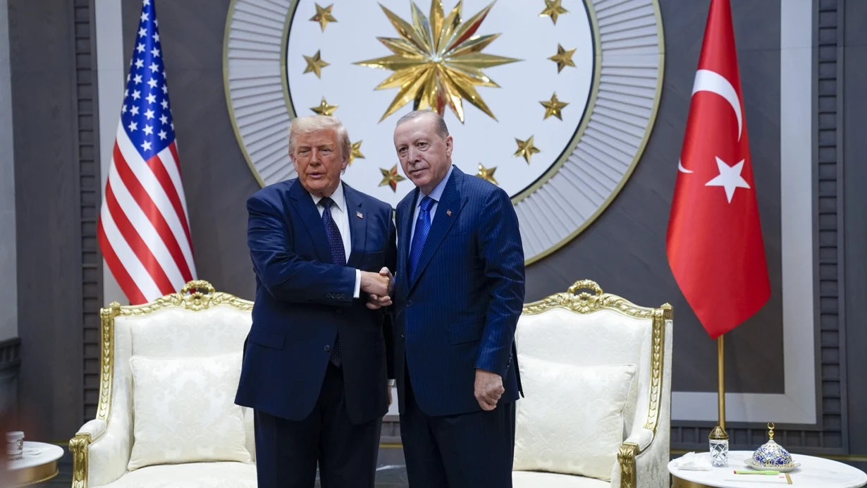 Ərdoğan və Tramp arasında görüş keçirildi