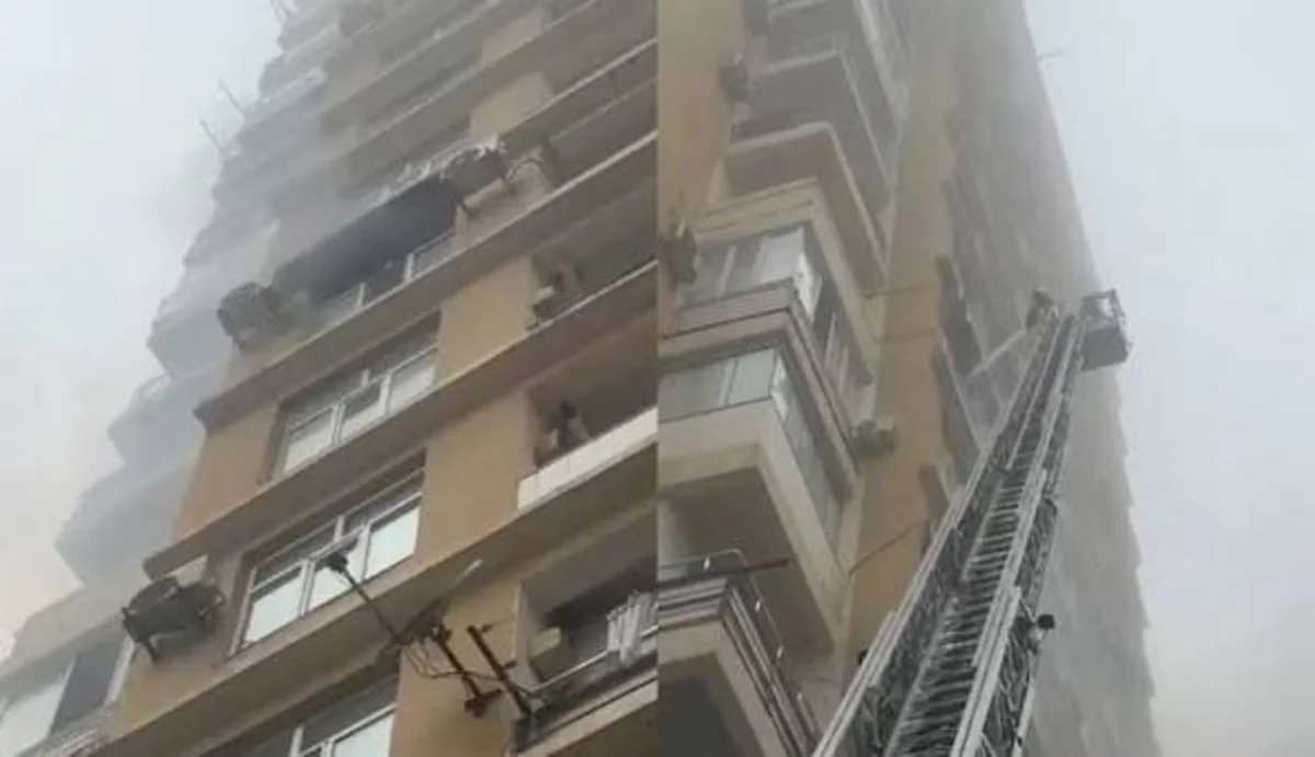 Bakıda yaşayış binasında YANĞIN baş verib&nbsp;