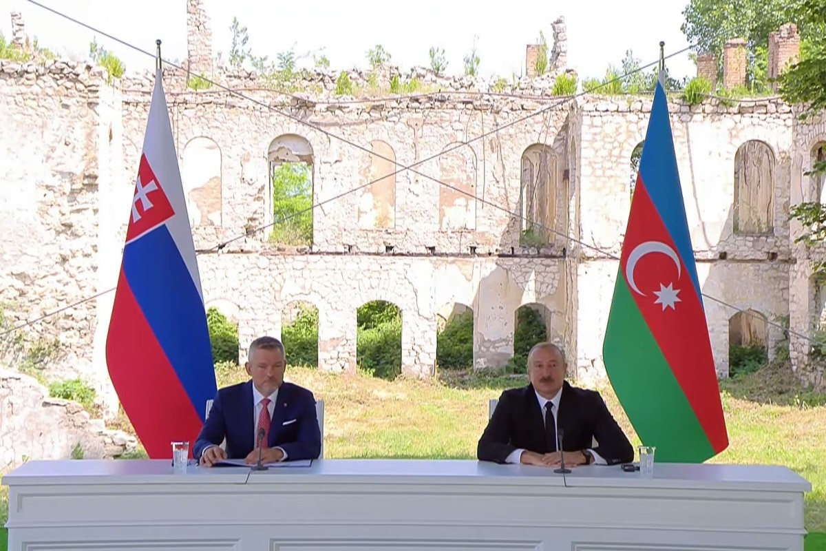 Slovakiya Prezidenti Azərbaycana təşəkkür edib
