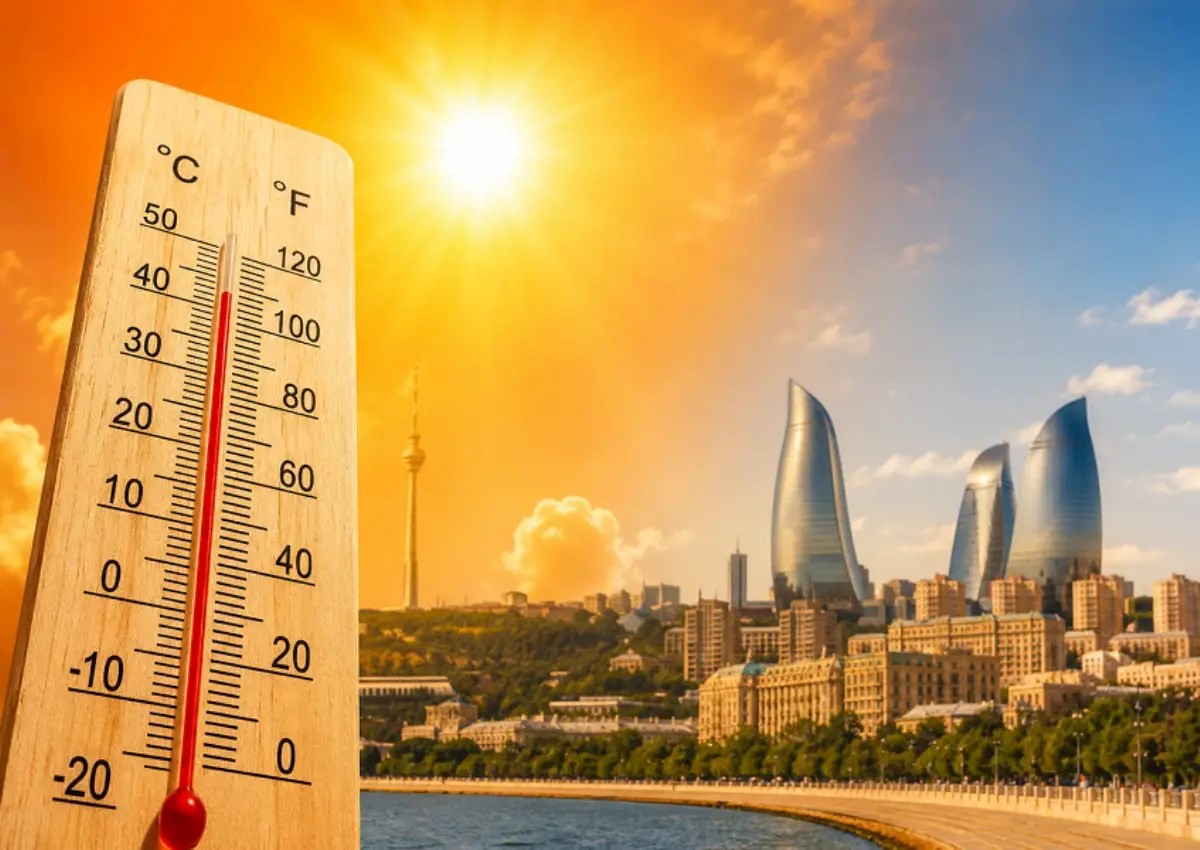 Sabah hava 38 dərəcə isti olacaq
