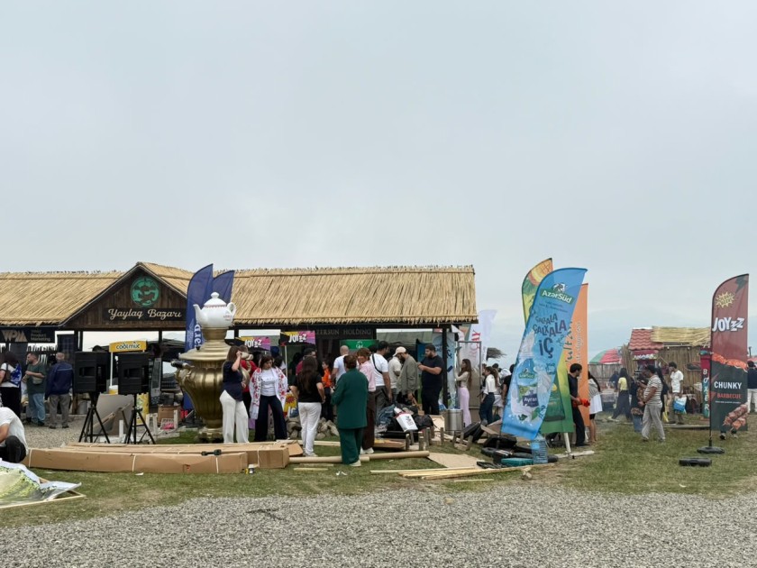Milli Yaylaq Festivalında səhnə uçub