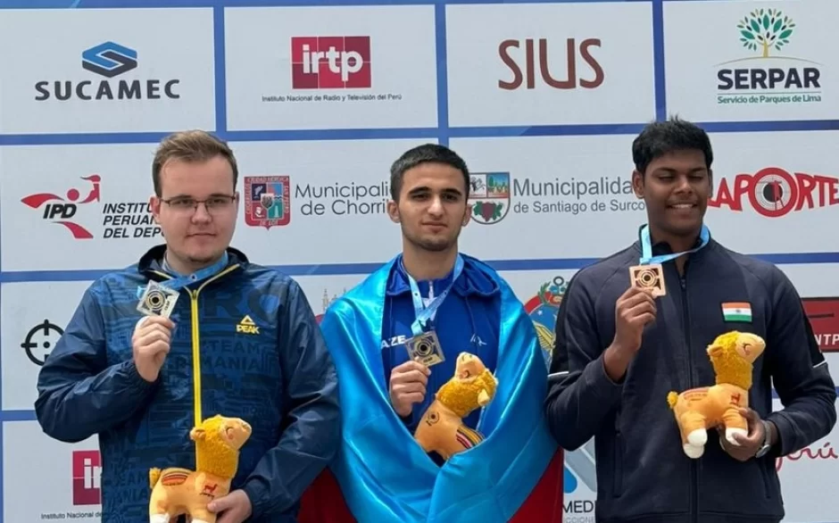 Azərbaycanın güllə atıcısı dünya çempionu OLDU