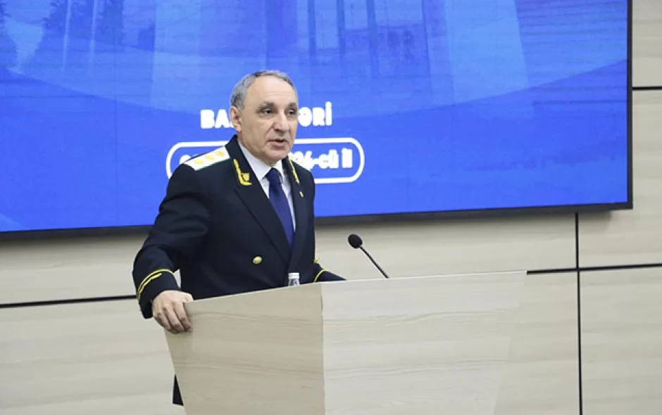 Baş Prokurorluğun geniş kollegiya iclası keçirilib - FOTO