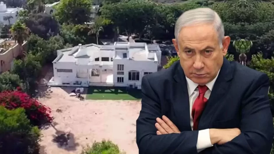 TƏCİLİ: Netanyahunun evi VURULDU! - VİDEO