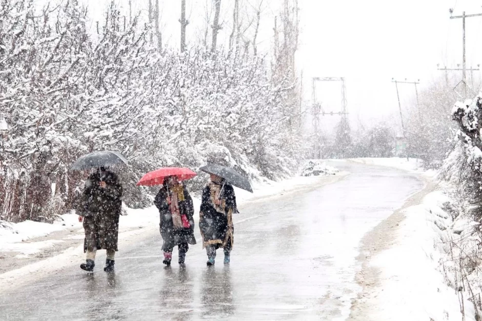 Bakı və rayonlara qar yağır - FAKTİKİ HAVA