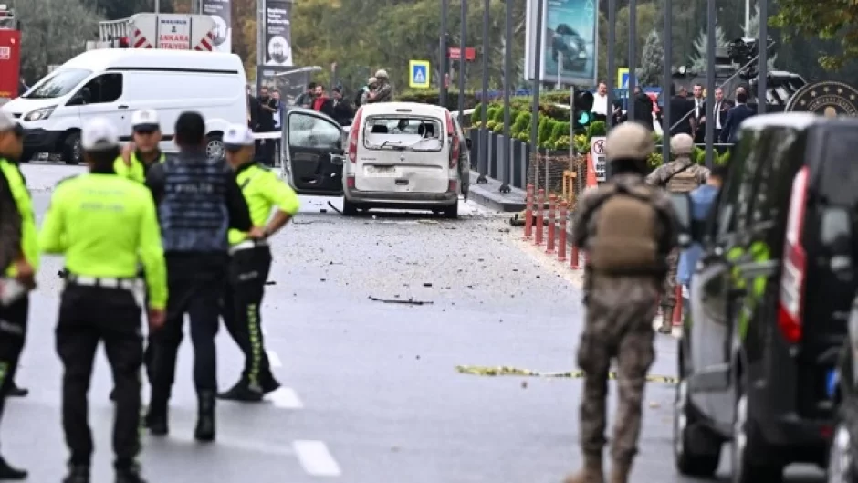 Ankara terrorundan ilkin görüntülər! - VİDEO