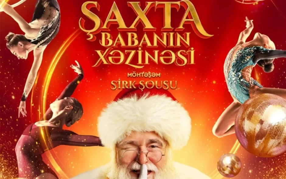 Heydər Əliyev Sarayında “Şaxta babanın xəzinəsi” adlı şou proqramı OLACAQ