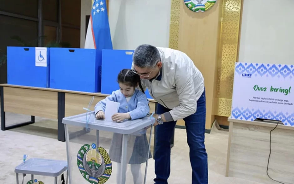 Özbəkistanda seçkilər başa çatdı 