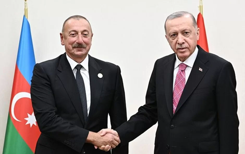 İlham Əliyevin Ərdoğanla görüşü oldu - FOTOLAR (YENİLƏNDİ)