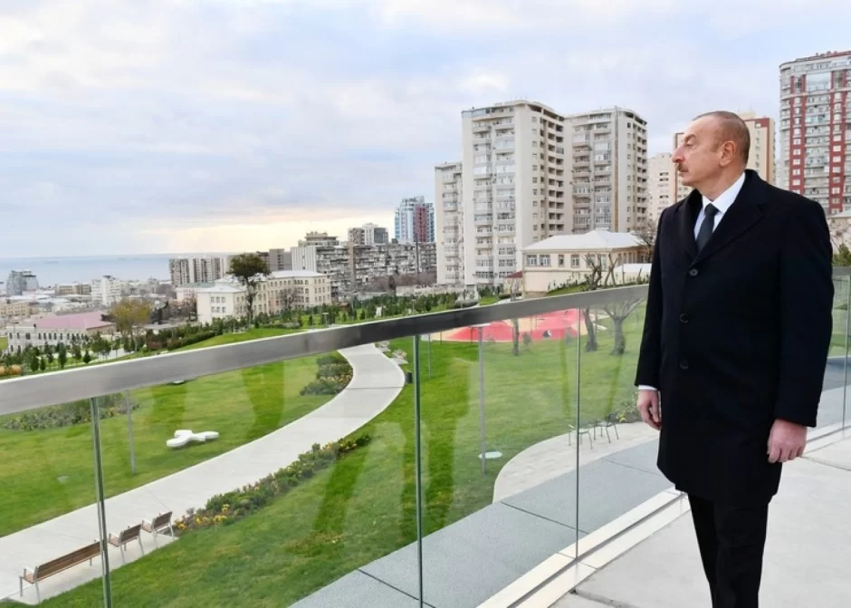 Mərkəzi Parkın üçüncü hissəsi AÇILDI - FOTOLAR (YENİLƏNDİ)