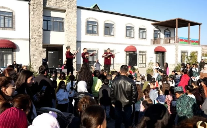 Zəngilanın Ağalı kəndində bayram əhval-ruhiyyəsi