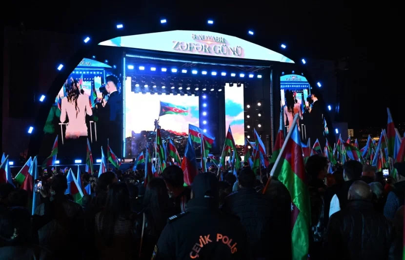 Dənizkənarı Bulvarda Zəfər Bayramı münasibətilə təntənəli konsert keçirilir