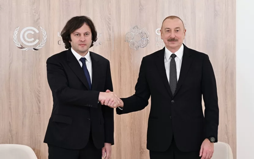 İrakli Kobaxidze İlham Əliyevi təbrik etdi