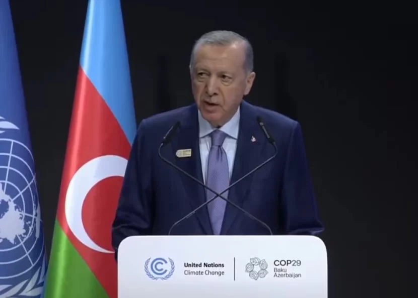 Ərdoğanın COP29-dakı çıxışı - VİDEO