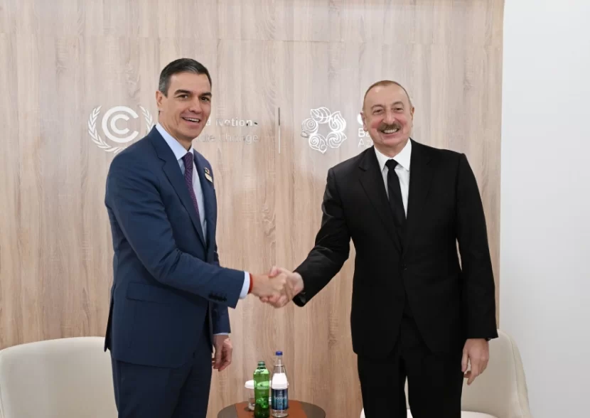 İspaniya Baş naziri İlham Əliyevlə görüşündən yazdı: \"Ona təşəkkür etdim\"