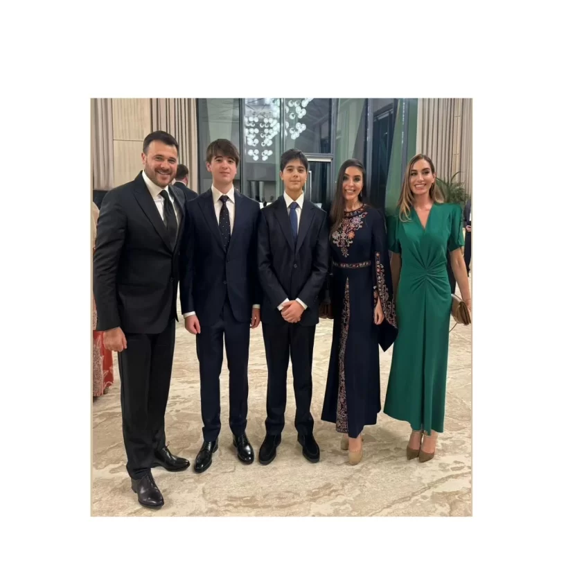 Leyla Əliyeva ziyafətdən paylaşım etdi