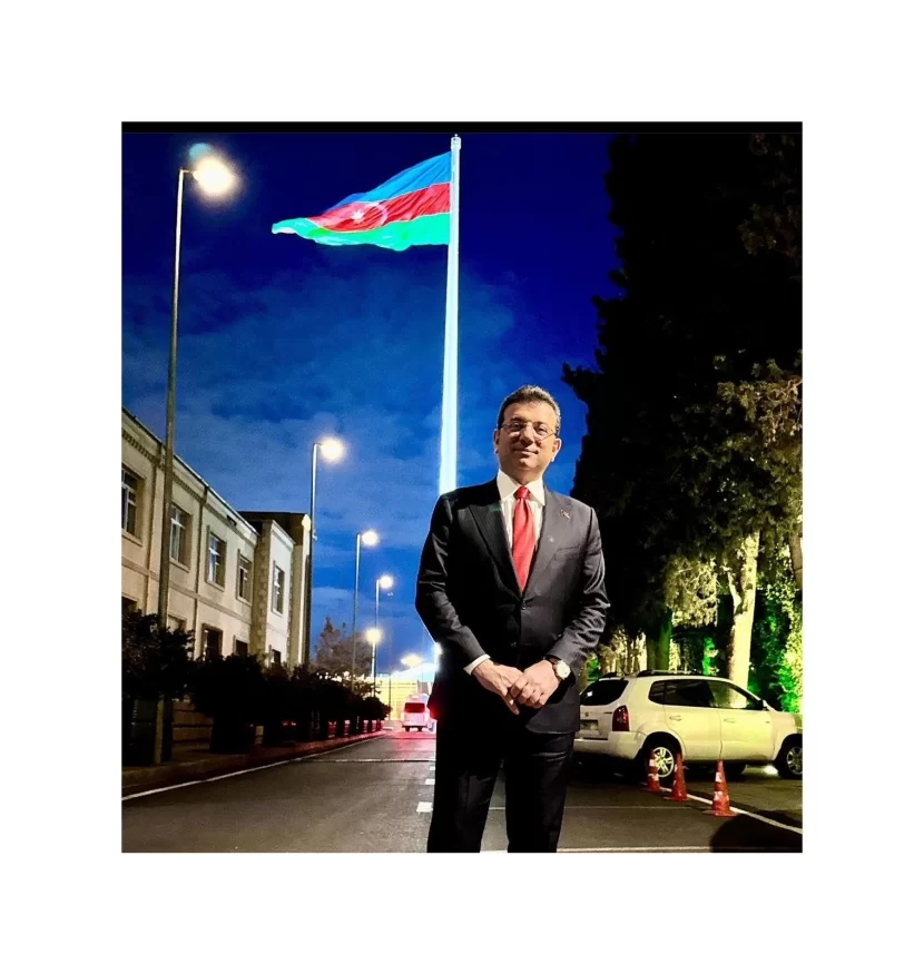 Əkrəm İmamoğlu Bayraq  Meydanında - FOTO