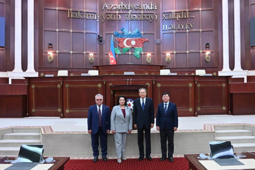 Çin nümayəndə heyəti Milli Məclisdə olub