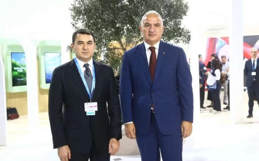 Mədəniyyət nazirimiz türkiyəli həmkarı ilə görüşüb