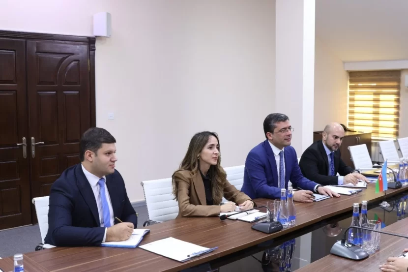 Medianın İnkişafı Agentliyində Çin nümayəndə heyəti ilə görüş keçirildi - FOTO