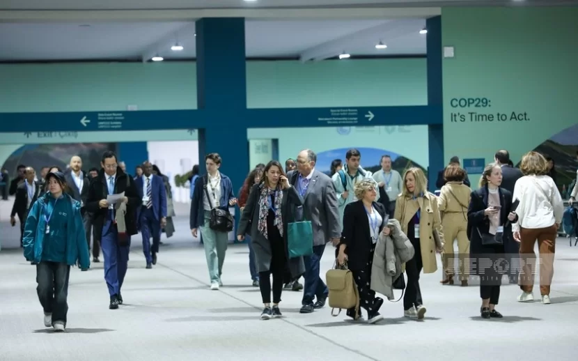 COP29-da həftəsonu: FOTOREPORTAJ