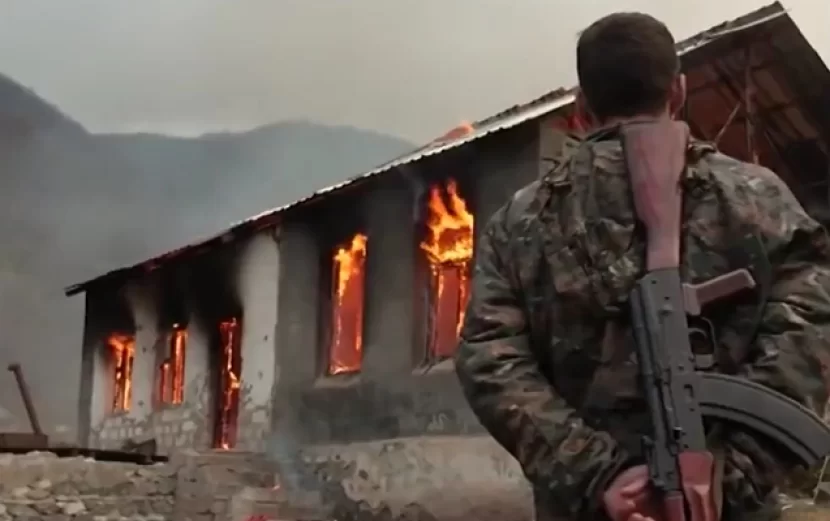 Hikmət Hacıyev Ermənistanın ekoloji terroru ilə bağlı paylaşım edib