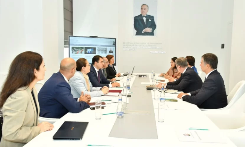 Mədəniyyət naziri Tiktok platformasının nümayəndə heyətiylə GÖRÜŞÜB