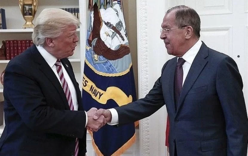 Lavrov Trampı \"Sülhün prezidenti\" ADLANDIRIB
