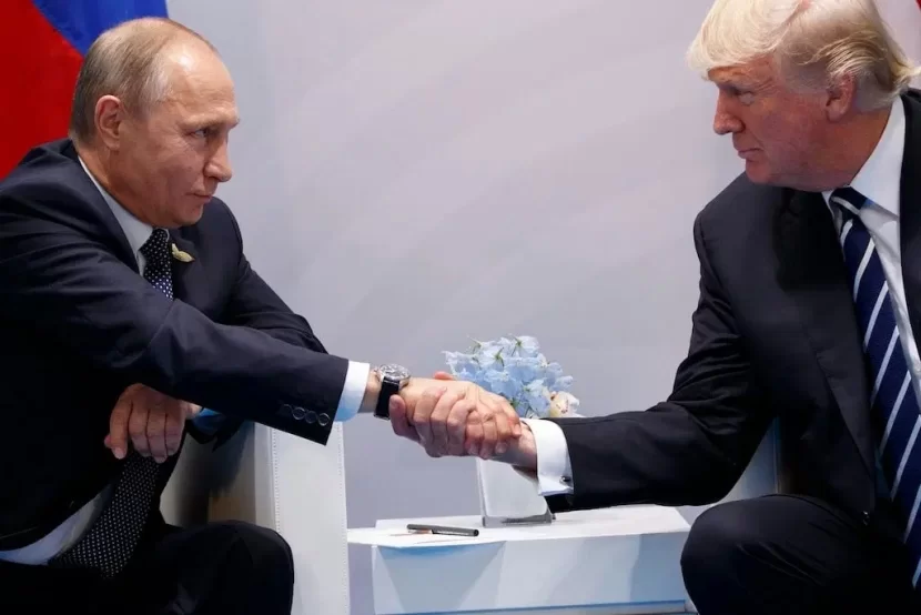 Putin Trampla Ukraynada atəşkəsi müzakirə etməyə HAZIRDI