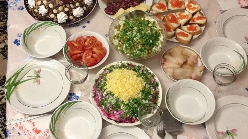 Bu il ən bahalı Yeni il salatları - SİYAHI