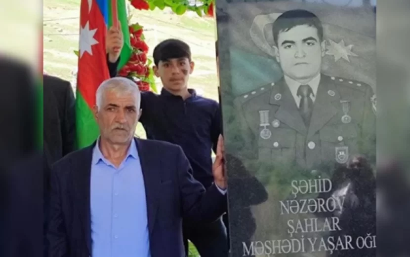 Şəhid atası vəfat edib