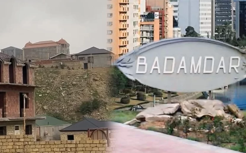 Badamdarda TƏHLÜKƏLİ ƏRAZİLƏRDƏ TİKİNTİ BAŞLAYIB
