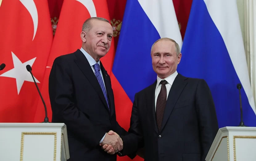Ərdoğanla Putin Suriyanı müzakirə ediblər