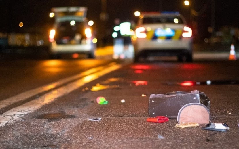 Bakıda avtomobil qadını vurub
