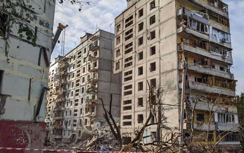 Rusiya ordusu Zaporojye vilayətinə zərbə endirib, ölən və yaralananlar var