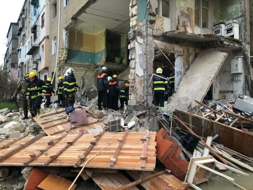 Sumqayıtdakı partlayışda yaralanan kişi ÖLDÜ