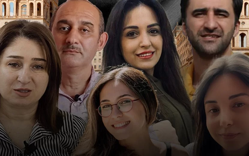 “Meydan TV”nin əməkdaşları məhkəmə QARŞISINDA 
