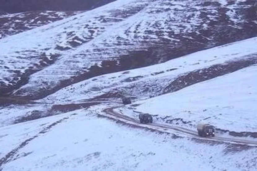 Ömər aşırımına QAR YAĞDI