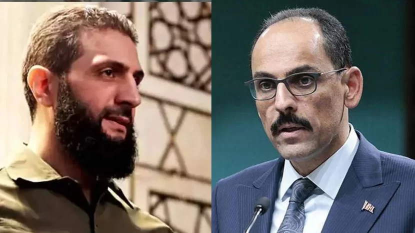İbrahim Kalın Dəməşqi gəzdi - Avtomobili Əl-Colani idarə etdi