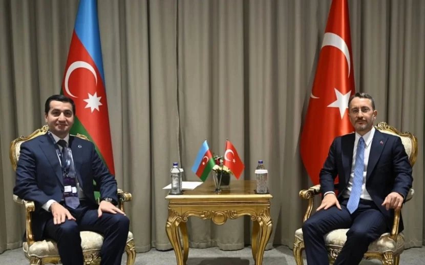 Hikmət Hacıyev Fəxrəddin Altun və Akif Çağatayla GÖRÜŞÜB