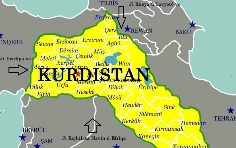Amerikanın məkrli planı: İranın Azərbaycanla sərhəd hissəsində yeni Kürdistan dövləti YARANIR?
