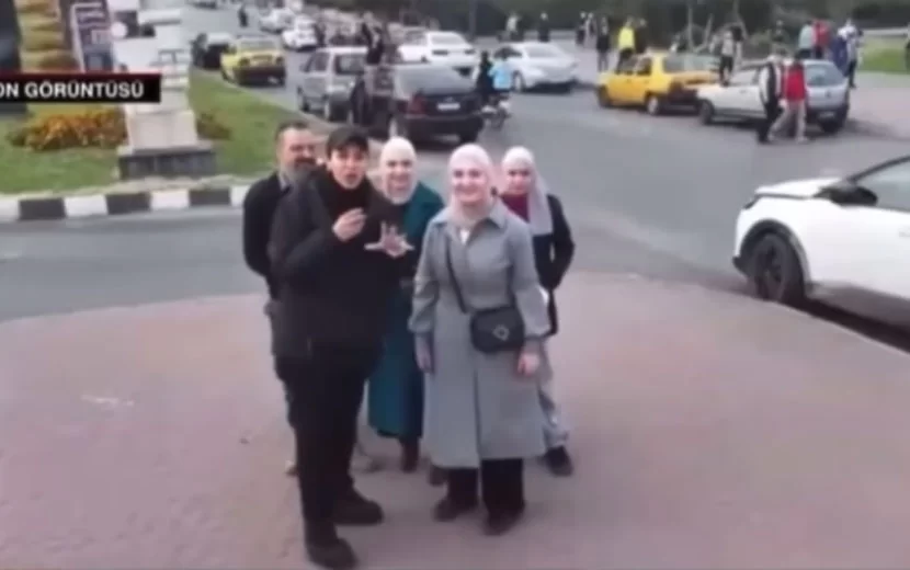 Türk dilini seriyallardan öyrənən qız Fulya Öztürkün diqqətini ÇƏKDİ - VİDEO