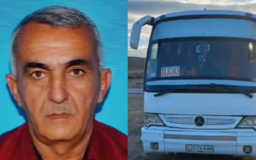 Sərxoş vəziyyətdə olan avtobus sürücüsü həbs edildi - VİDEO