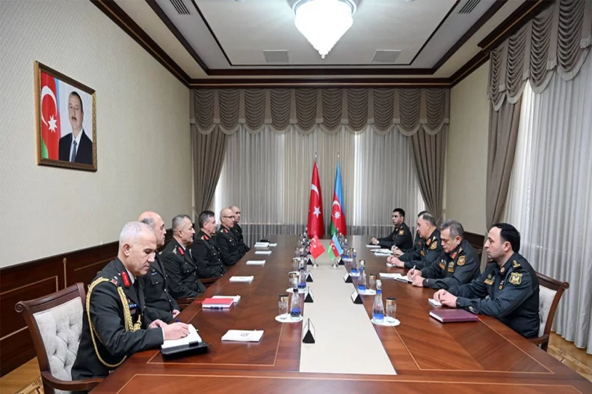 Kərim Vəliyev Türkiyə nümayəndə heyəti ilə görüşdü - FOTO