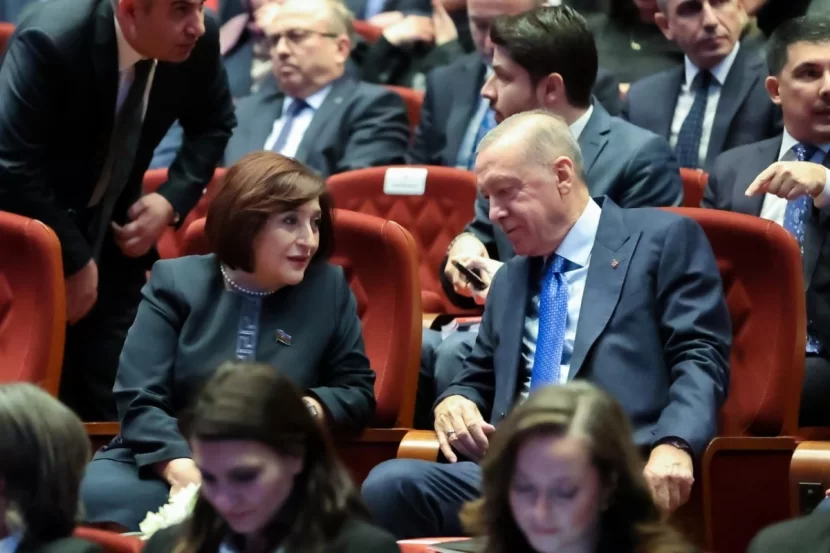Sahiba Qafarova Ərdoğanla görüşüb