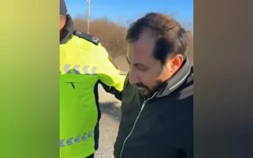 Narkotikin təsiri altında olan sürücü saxlanıldı - VİDEO